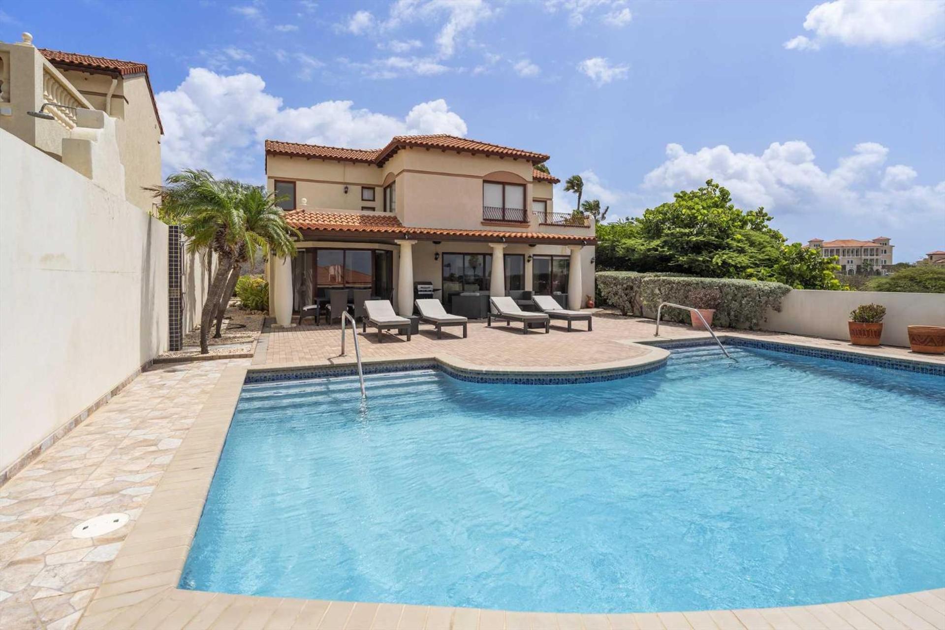 Private Villa With Pool- Island View 3Br-Cb01 شاطئ بالم المظهر الخارجي الصورة