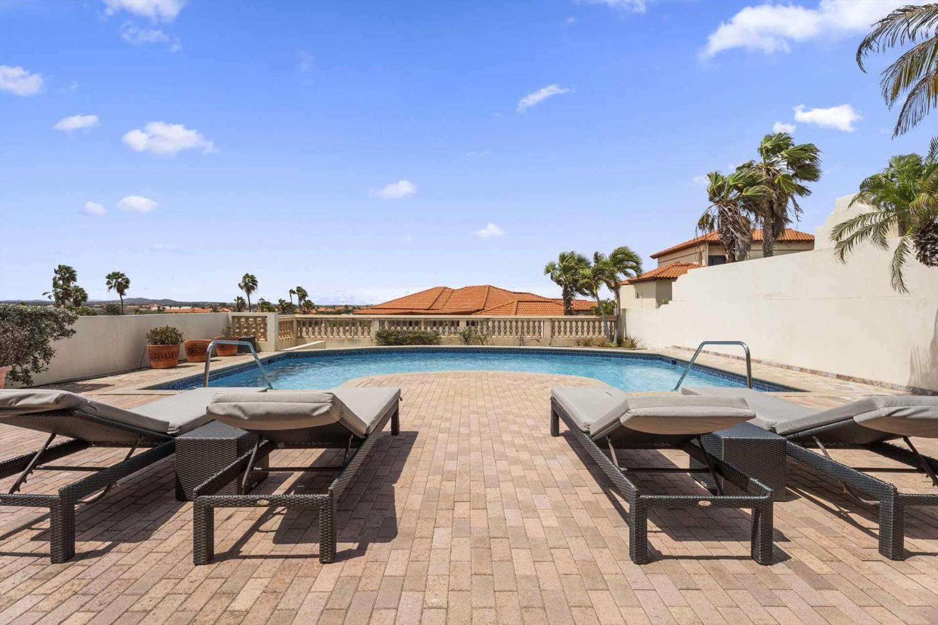 Private Villa With Pool- Island View 3Br-Cb01 شاطئ بالم المظهر الخارجي الصورة